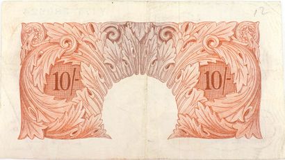 ANGLETERRE 
Un billet de 10 Shillings, Bank...