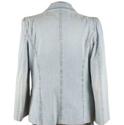 FENDI
Veste et pantalon Fendi en jeans bleu...