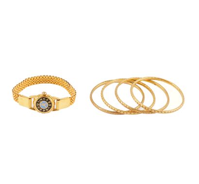 20K GOLD
20K gold set including 4 bangle...
