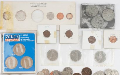 MONNIAES DU CANADA / CANADA COINS
Important...