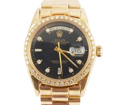 ROLEX DAY-DATE
Rolex Day-Date in 18K gold,...