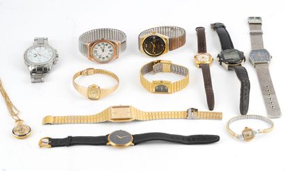 MONTRES / WATCHES
Lot comprenant plusieurs...