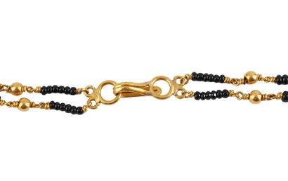 20K GOLD
20K gold necklace composed of gold...