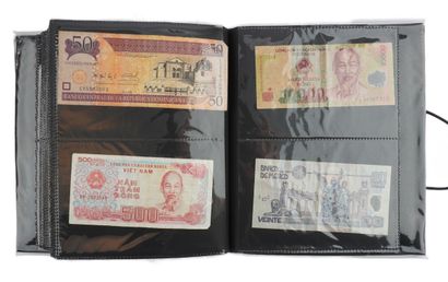BILLETS DU MONDE
Lot de cent-quarante-deux...