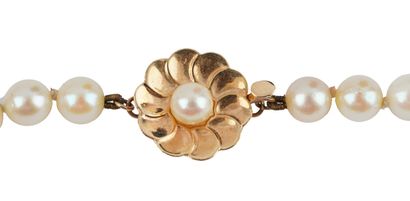 PERLES, OR 10K / PEARLS, 10K GOLD
Collier...