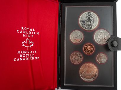 ROYAL CANADIAN MINT
Ensemble de deux coffrets...