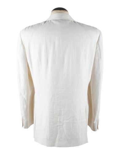CHARPS
Veste pour homme en lin beige à coupe...