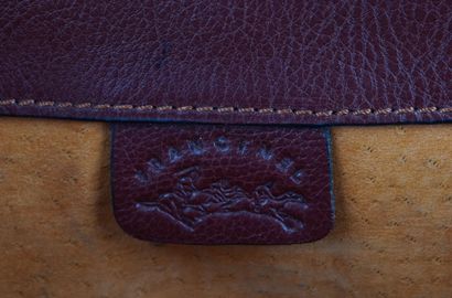 FRANCINEL
Sac porte document en cuir marron,...