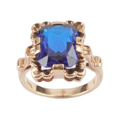 OR 14K, SAPHIR / 14K GOLD, SAPHIRE
Bague...