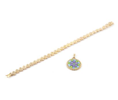 ARGENT / SILVER
Bracelet et pendentif en...