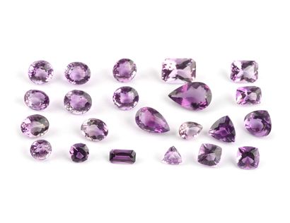 AMÉTHYSTE / AMETHYST
Lot d'améthystes naturelles...