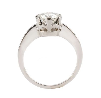 PLATINUM, 1.25CT DIAMOND
Platinum ring set...