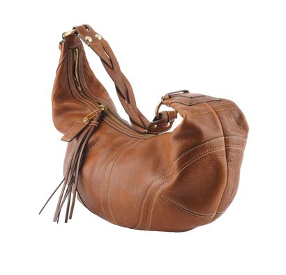 COACH
Sac Coach en cuir marron, une anse...