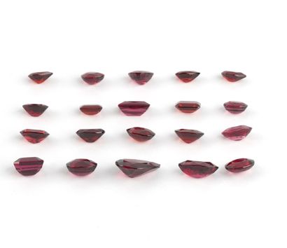 GRENAT / GARNET
Lot de grenats almandin de...