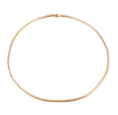 OR 14K / 14K GOLD
Collier en or jaune 14K.
Poids...