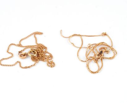 OR 10K / 10K GOLD
Chaînes en or 10K ( brissé)
Poids...