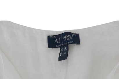 ARMANI JEANS
Robe blanche Armani Jeans en...