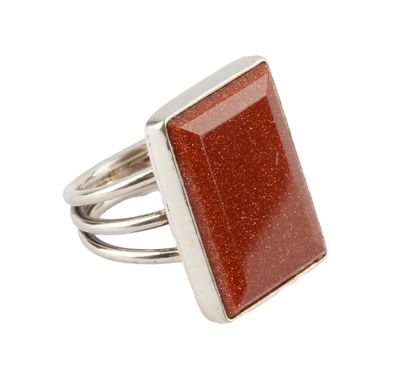 ARGENT/ SILVER
Bague en argent sertie d'une...