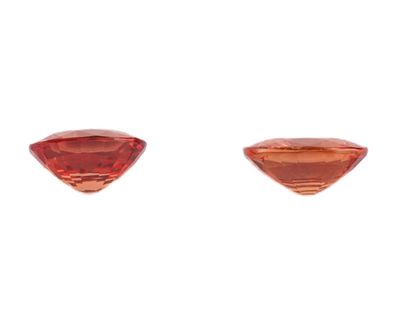 SAPPHIRES 1.41 CT
Two natural beryllium-treated...