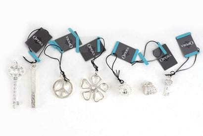 PENDENTIFS ARGENT PLAQUÉ 
Important lot composé...