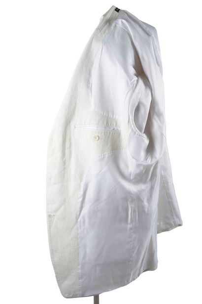 CHARPS
Veste pour homme en lin beige à coupe...
