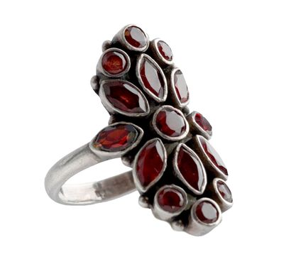 ARGENT / SILVER 
Lot de bijoux en argent...