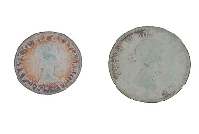 MONNAIES CANADA, ARGENT /SILVER CANADA COINS
Lot...