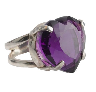 ARGENT, AMÉTHYSTE / SILVER, AMETHYST
Bague...