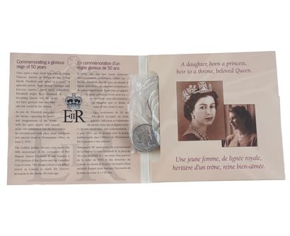 ÉLIZABETH II
Livret de souvenir conprenant...