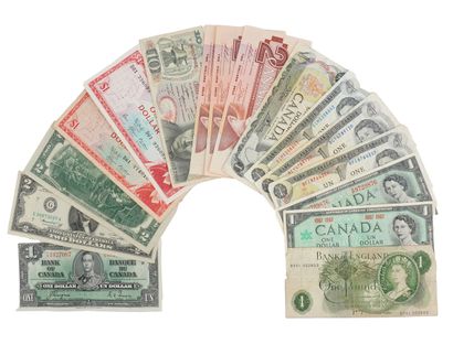 MONDE- Billets / WORLD - Banknotes
Lot comprenant...