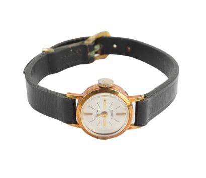 CLEBAR
Montre de dame, boîtier en or 14K...