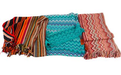 MISSONI
Lot de 3 echarpes Missoni de cou...