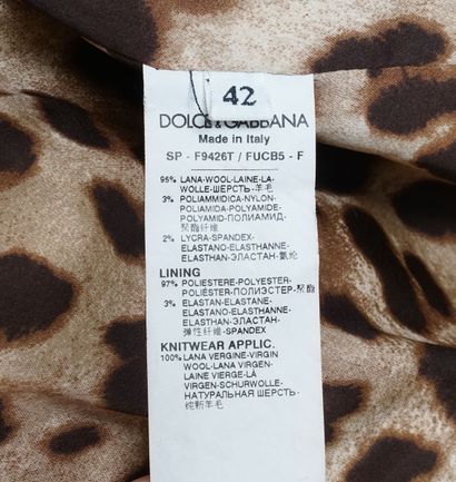 DOLCE GABBANA
Blouson Dolce Gabbana en laine...