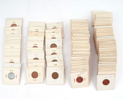 1 CENT
Lot comprenant 148 pièces de 1 cent...