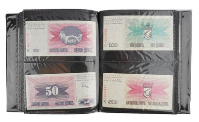 BILLETS DU MONDE
Lot de cent-quarante-deux...