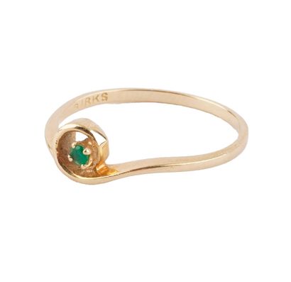 BIRKS
Bague en or jaune 14K sertie d'une...