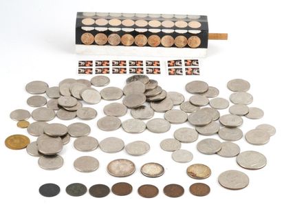 MONNAIES / COINS
Lot de pièces de monniaes...