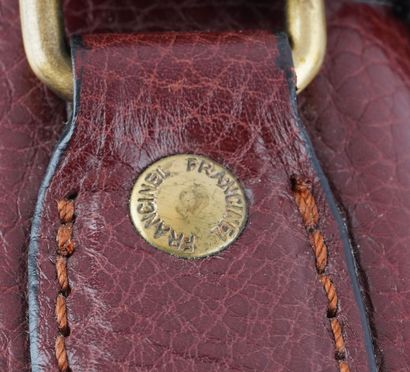 FRANCINEL
Sac porte document en cuir marron,...