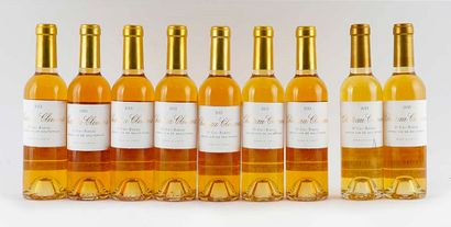 Château Climens 2013 2015 - 9 bouteilles...