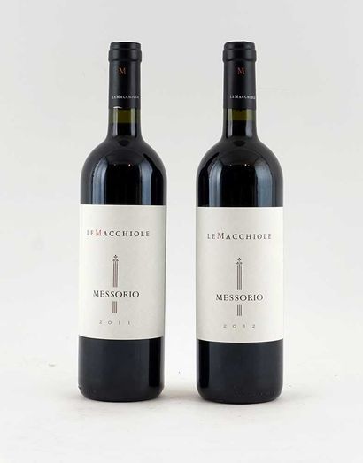 Messorio Le Macchiole 2011 2012 - 2 bout...
