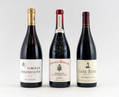 Omnia 2018, Château de Beaucastel 2018 Côte-Rôtie...