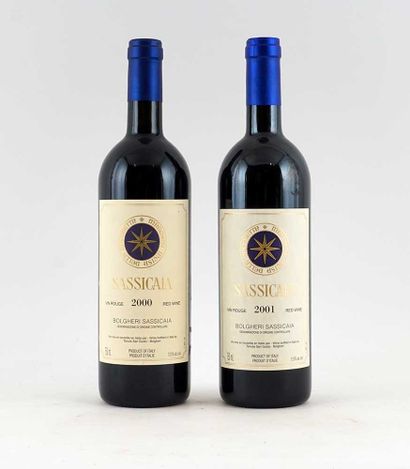 Sassicaia 2000 2001 - 1 bouteille