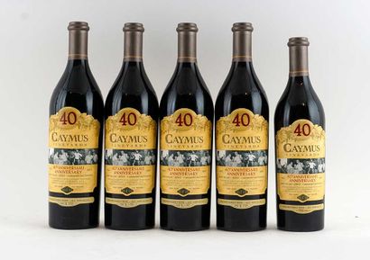 Caymus Cabernet Sauvignon 2012 - 5 boute...