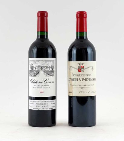 Château Canon 2015 Château Latour à Pomerol...