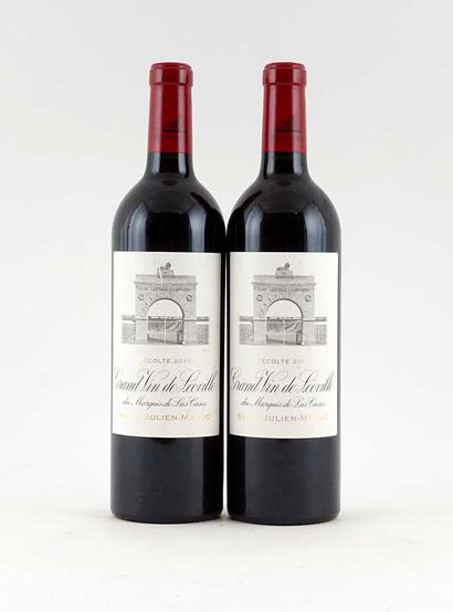 Château Léoville de Las Cases 2015 - 2 b...