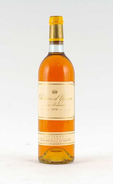 Château d'Yquem 1978 - 1 bouteille