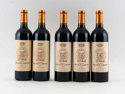 Château Gruaud Larose 2008 2011 - 5 bout...