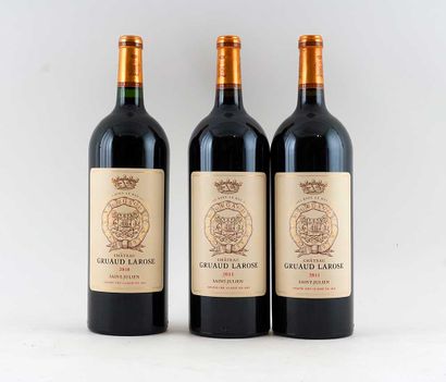 Château Gruaud Larose 2010 2013 - 3 magn...