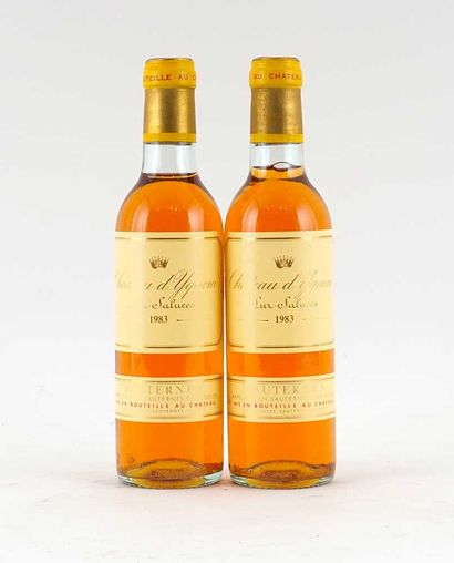 Château d'Yquem 1983 - 2 bouteilles de 3...