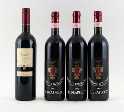 Marchesi di Barolo 1995 Il Grappolo 2005...